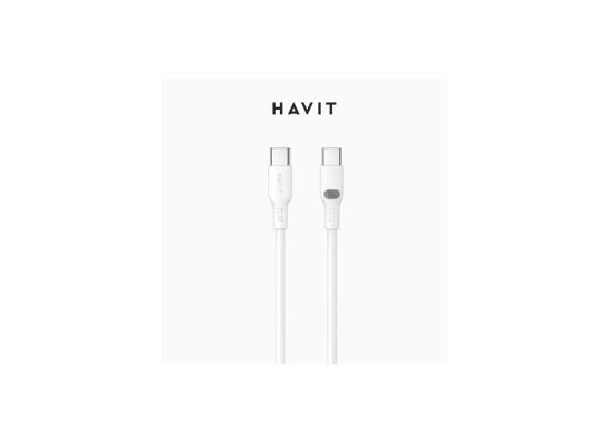 HAVIT CB6280 USB-C TO USB-C SILICONE WIRE CABLE 1.0M